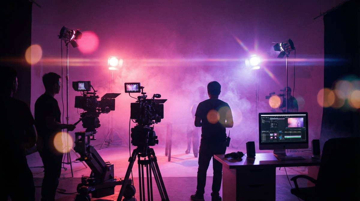 女神视频影视制作现场